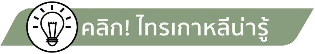 บทความ น่ารู้เรื่องไทรเกาหลี